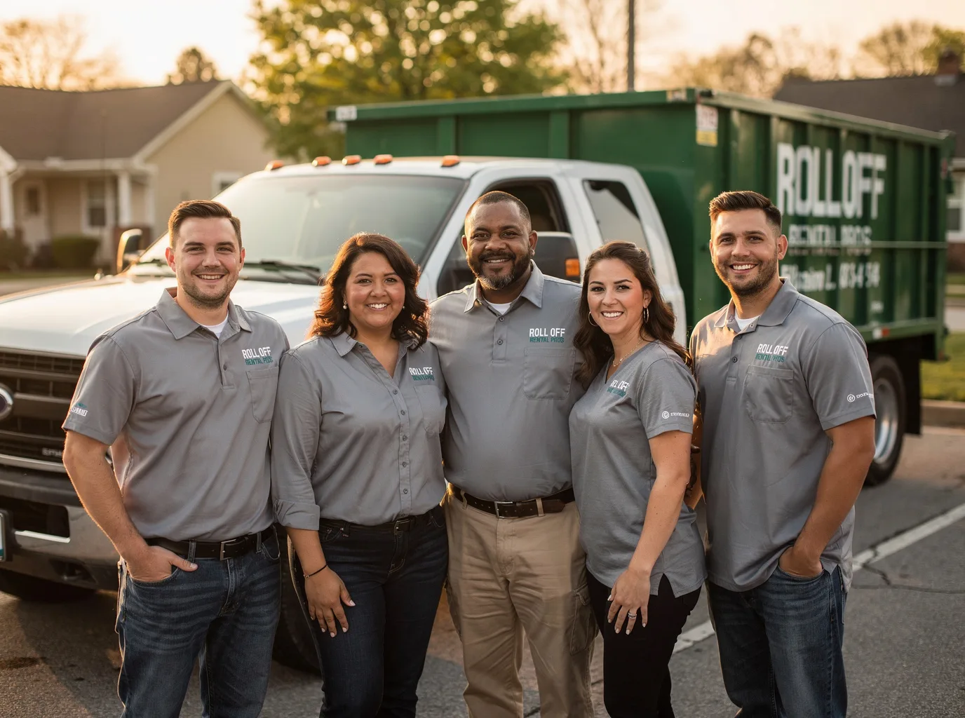 Roll Off Dumpster Rental company in Sarona, WI